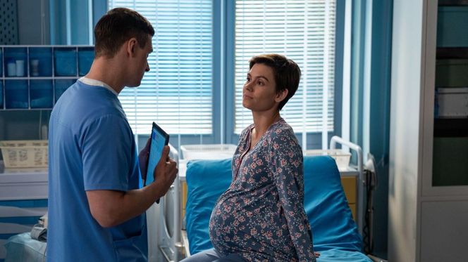 	Na dobre i na złe odc. 954. Blanka (Pola Gonciarz), Krzysztof Radwan (Mateusz Damięcki)