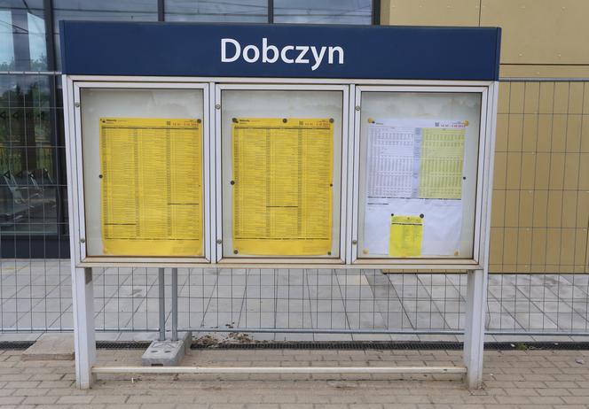 Stacja PKP Dobczyn. 