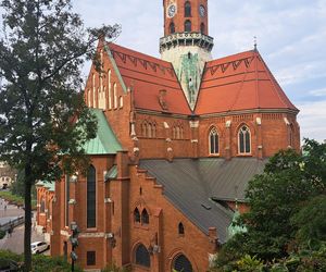 Ogród za kościołem św. Józefa w Krakowie