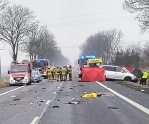  Stare Chabowo. Śmiertelny wypadek na DK10. Rodzice 4-latka zginęli w zderzeniu z wojskową ciężarówką [ZDJĘCIA]