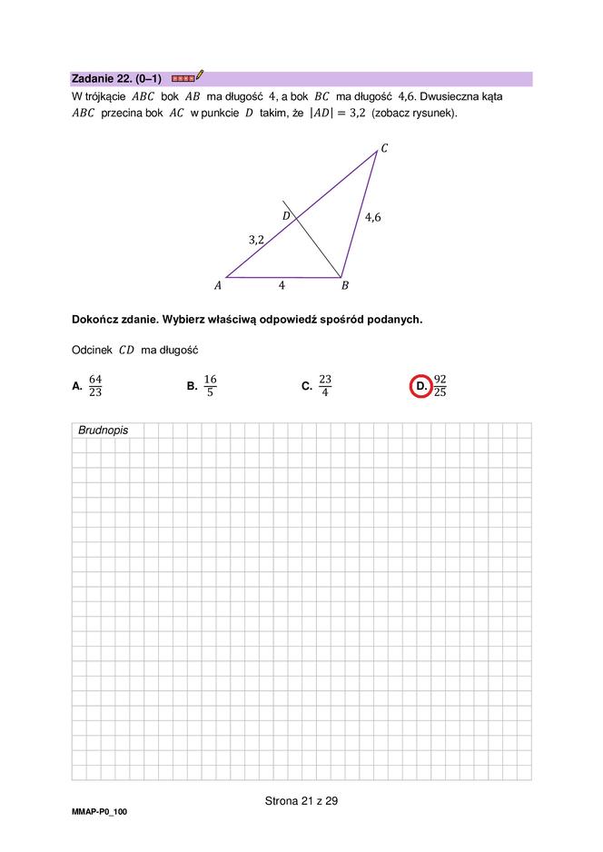 Matura próbna 2023: Matematyka. Oficjalne odpowiedzi CKE