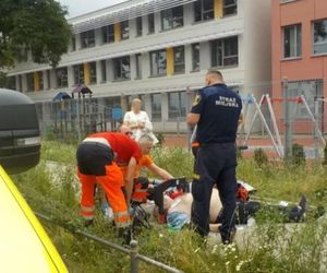 Mrożąca krew w żyłach akcja na Białołęce. Liczyła się każda sekunda