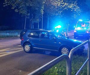 Wypadek na Konstytucji w Starachowicach. Zderzył się Volkswagen i Skoda