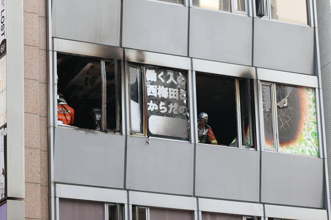 Pożar w Osace