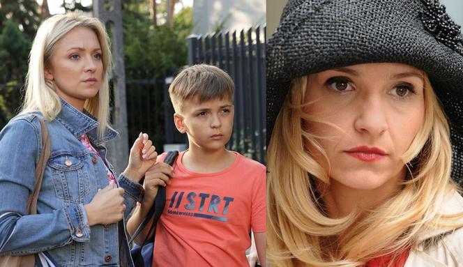 M jak miłość. Joasia (Barbara Kurdej-Szatan), Wojtuś (Feliks Matecki), Małgosia (Joanna Koroniewska)