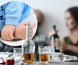 Pijani rodzice przyłapani przez kuratora sądowego