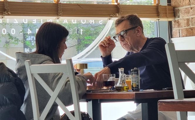 Maciej Orłoś i Paulina Koziejowska zjedli pizze, a potem poszli na rehabilitację