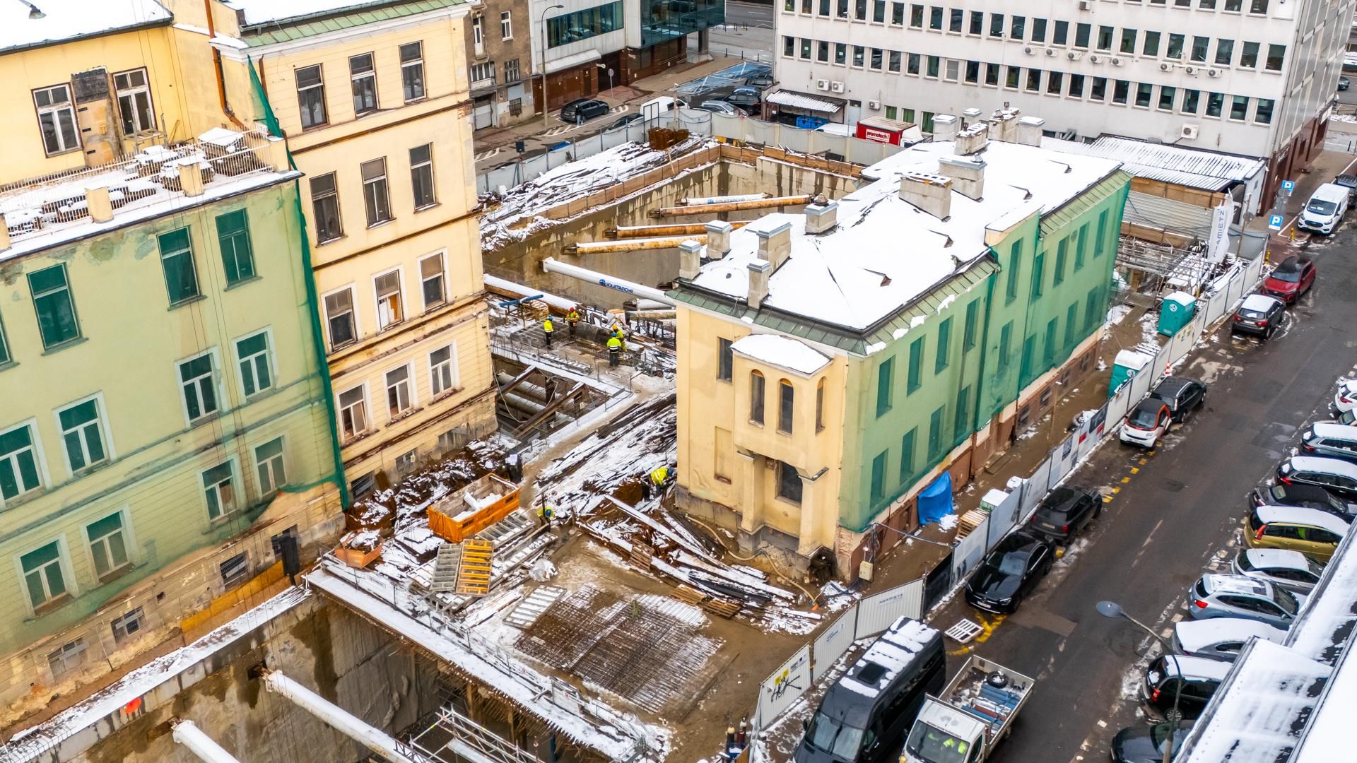 Budowa Muzeum Getta Warszawskiego 