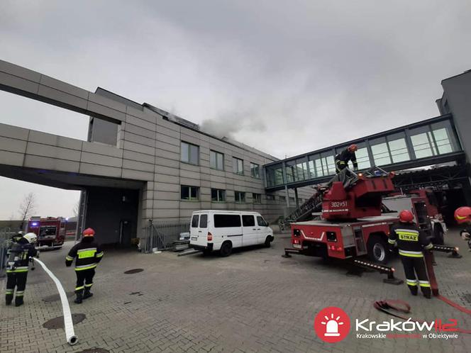 Pożar hotelu w Krakowie. Pokój spłonął doszczętnie