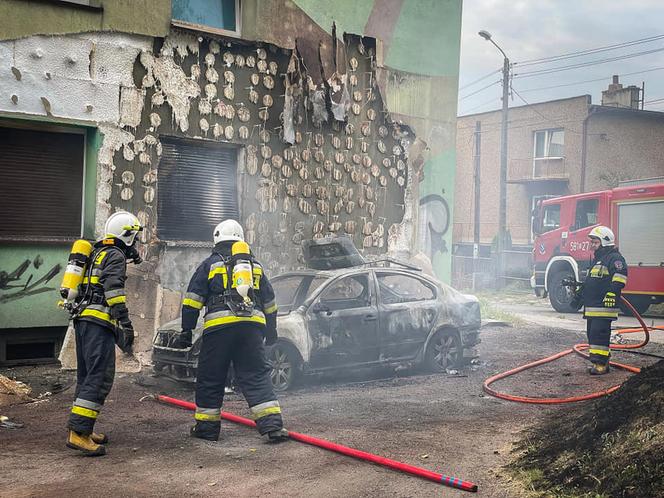 Rybnik. Szok! Podpalił taksówkę, bo był niezadowolony z kursu?!
