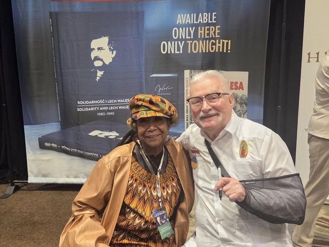 Wałęsa podbija Amerykę