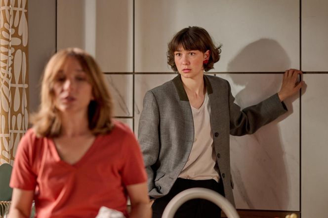 Na Wspólnej odc. 4077. Brygida (Maja Wolska), Iga (Lidia Sadowa)