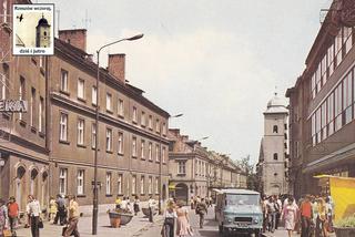 Karta pocztowa wydana w 1978 roku ukazująca ulicę 3 Maja