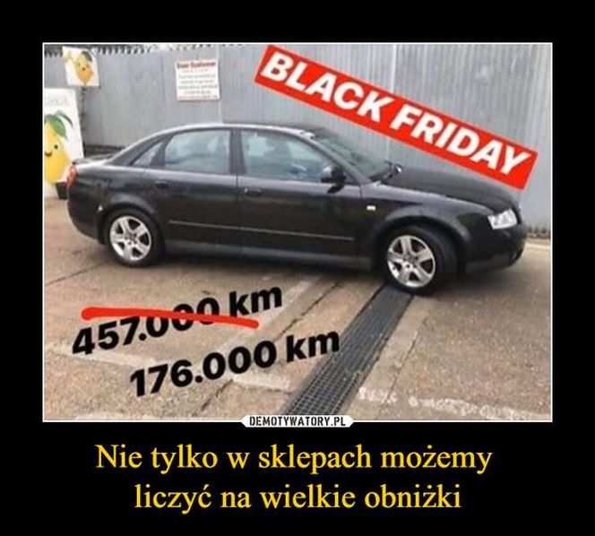 Black Friday 2024. Internauci już mają Czarny Piątek. Są bezlitośni! Zobacz najlepsze memy!