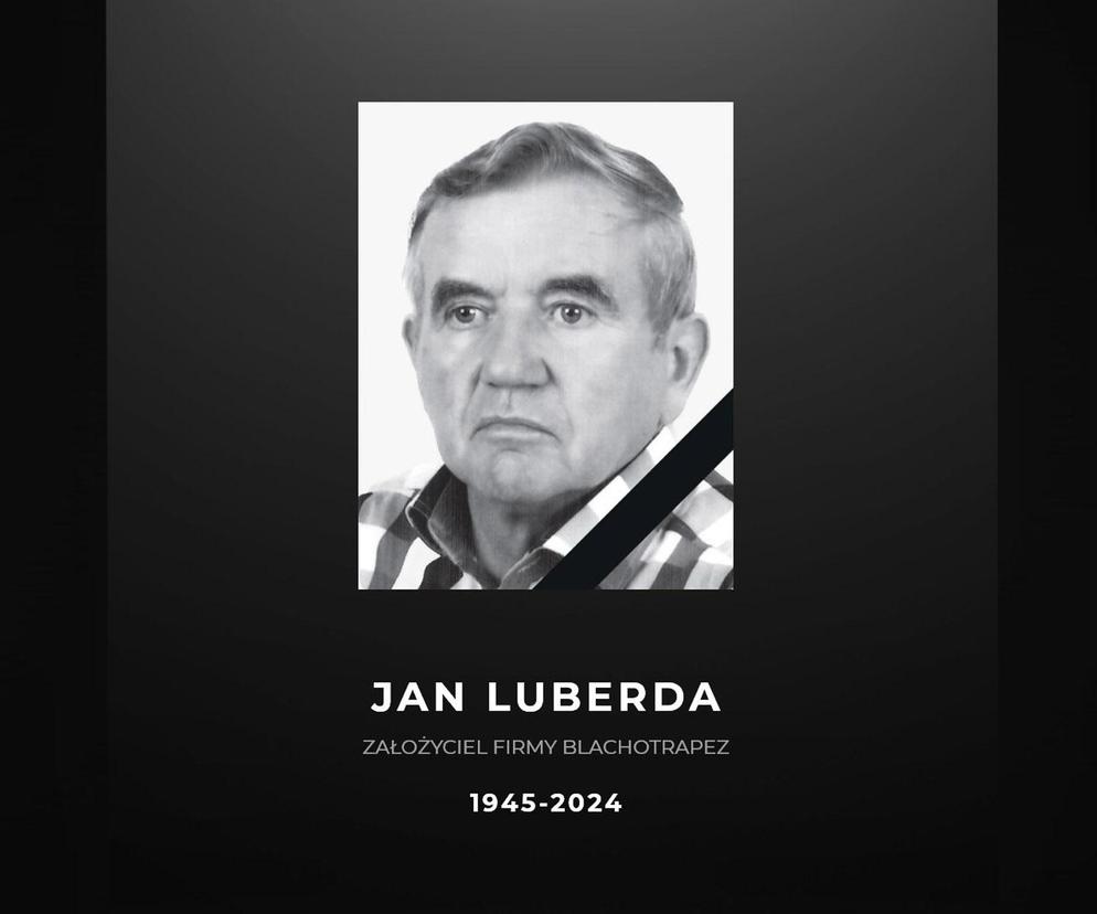 Nie żyje Jan Luberda. Znany biznesmen