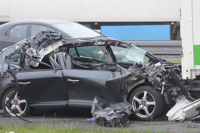 Wypadek śmiertelny na A1 koło Świecia