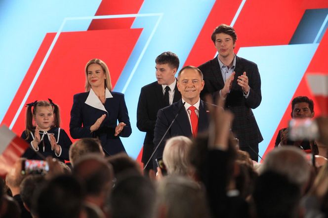 Tak córeczka Nawrockiego skradła show tacie! 