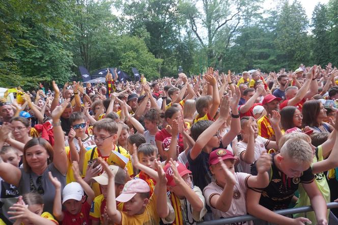 Prezentacja Korony Kielce w Parku Miejskim. 17 lipca 2024