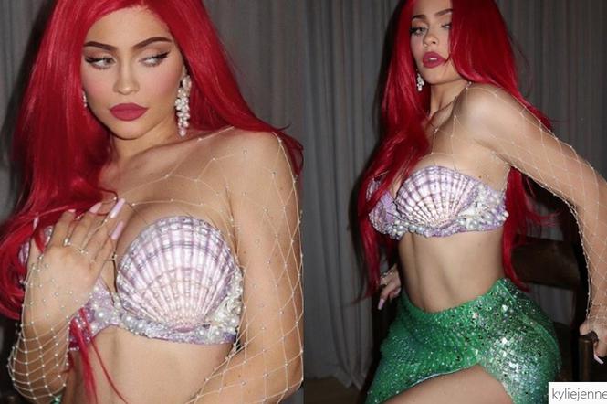 Kylie Jenner jako syrenka Ariel