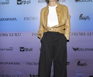 Racewicz w skórze, Steczkowska w kwiatach, a Żukowska w bieli! Taka ścianka to rzadkość!