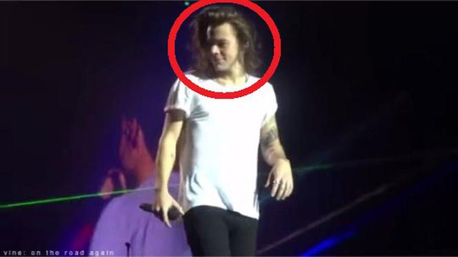 One Direction: Harry Styles prawie trafiony... DILDO! Jego reakcja - bezcenna! Zobacz video!