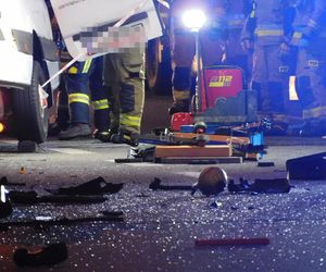 Tragedia na S2 pod Warszawą. Pięć osób nie żyje w wyniku wypadku drogowego w pobliżu Konotopy!