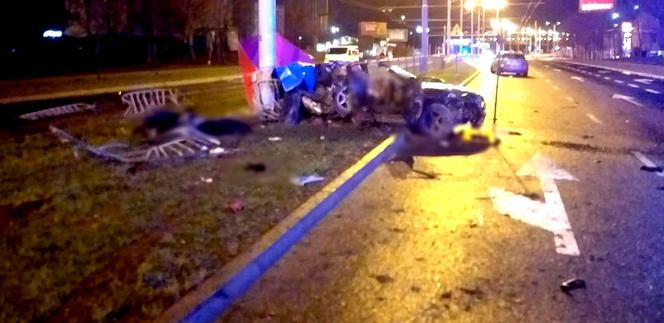 Śmiertelny wypadek samochodowy w Lublinie