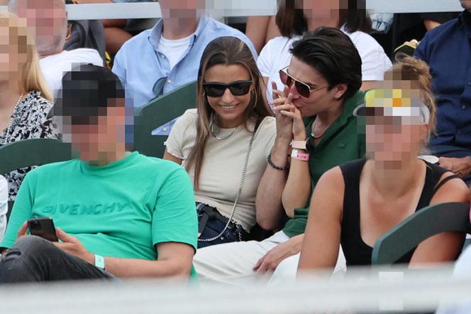 Julia Wieniawa i Nikodem Rozbicki migdalili się zamiast oglądać Igę