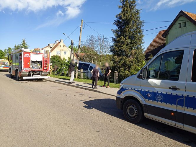 Poważny wypadek w Łegajnach pod Olsztynem
