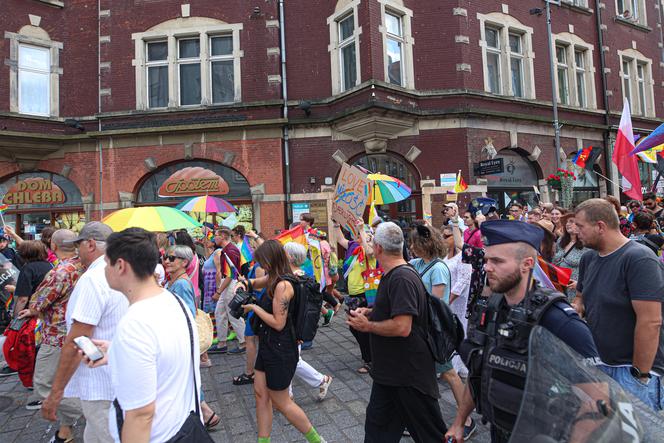 Marsz Równości w Gliwicach przeszedł przez centrum miasta