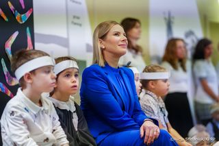 Marta Nawrocka odwiedziła przedszkole