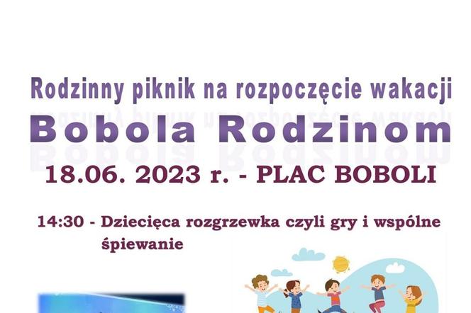 Lublin - Bobola Rodzinom i zaproszenie na niedzielny festyn integracyjny