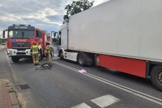 Tragedia w Ojrzeniu. Ciężarówka potrąciła 10-latkę na przejściu dla pieszych