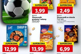 Przekąski na Euro w Lidlu
