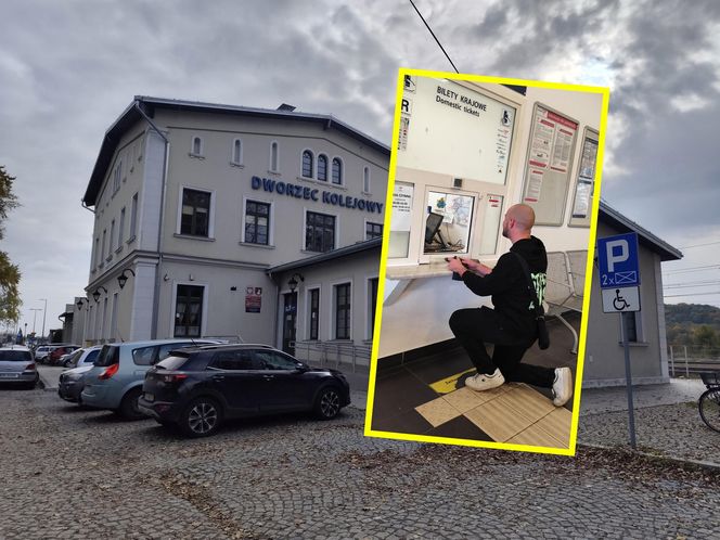 Dworzec w Krzeszowicach