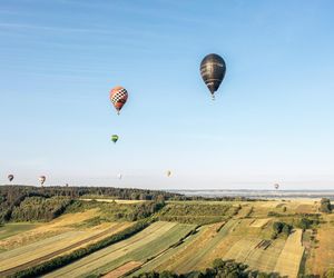 Balonowe Świętokrzyskie w Pińczowie. Nocne pokazy balonów skradły serca! Wielka fiesta zachwyciła tysiące!
