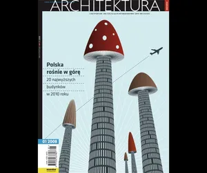 Miesięcznik Architektura 01/2008