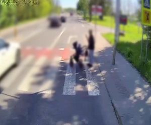 Przejście grozy w Zielonej Górze. Mężczyzna z dzieckiem ryzykowali życiem 