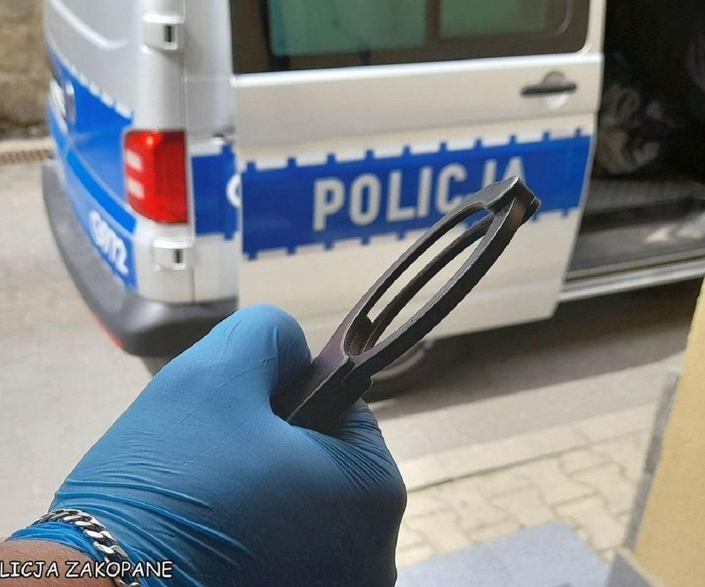 Rozbój w Zakopanem. 48-latek miał zaatakować nożem turystę ze Słowacji