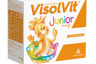 VISOLVIT® Junior Orange: witaminowa moc w jednej saszetce