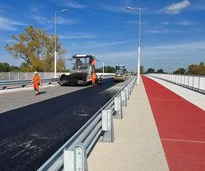 Most Olimpijski we Wrocławiu w trakcie budowy