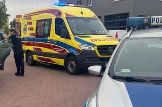 Akcja porodowa na Orlenie. Kobieta utknęła w korku, z pomocą ruszyli policjanci 