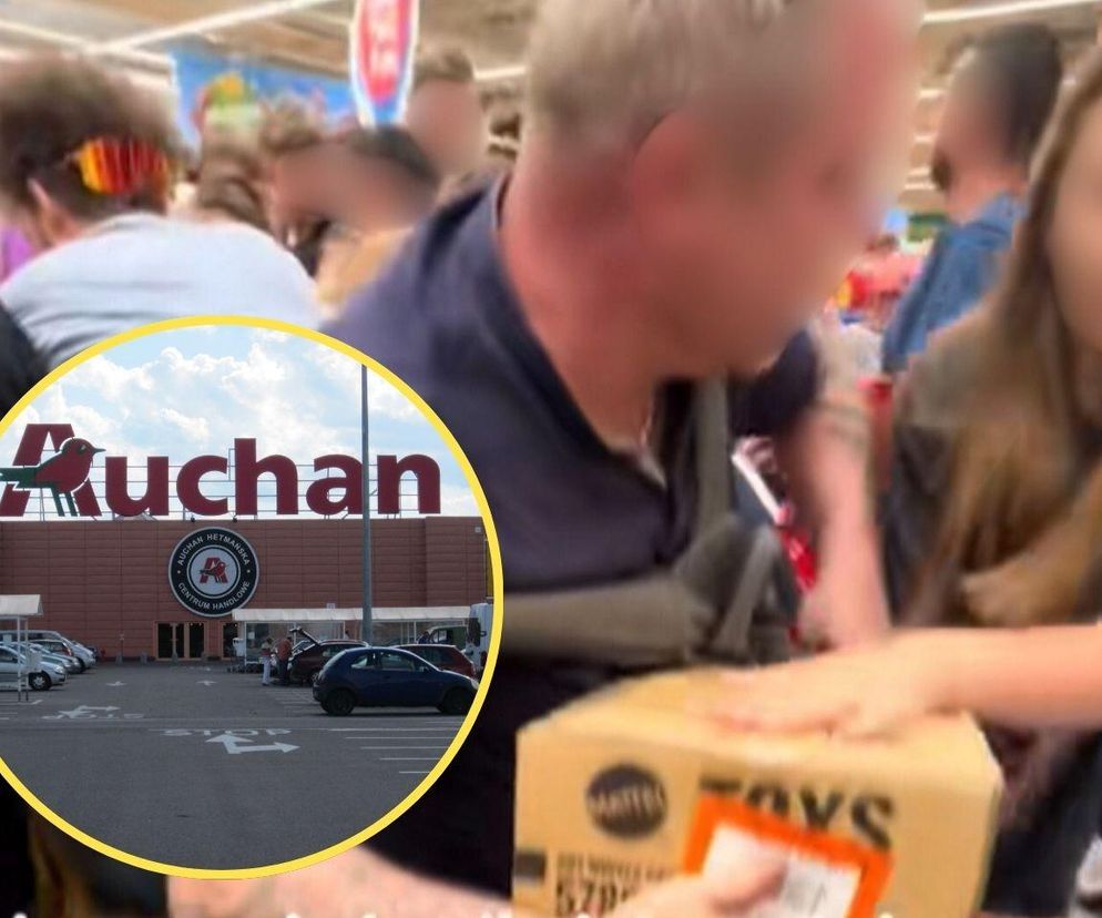 Bitwa o Hot Wheels w Katowicach. Nagranie z Auchan podbija sieć!