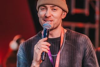 Sylwester z Dwójką 2024. Próby sceniczne: Michał Szpak, Dominik Dudek