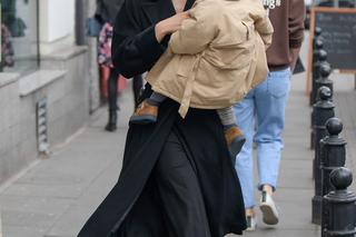 Ida Nowakowska z dzieckiem