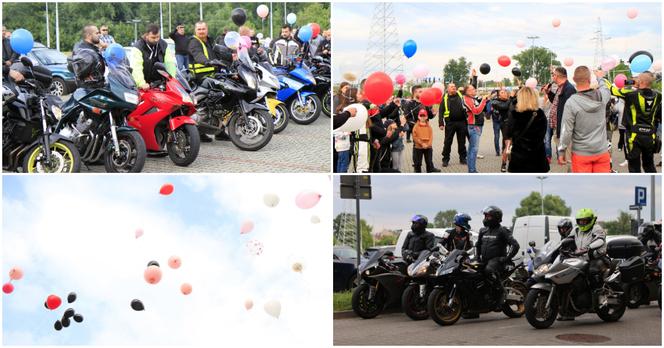 Przed Areną Lublin symbolicznie pożegnano dwójkę tragicznie zmarłych motocyklistów