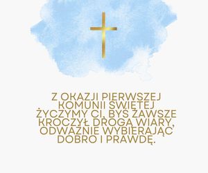 e-kartki z okazji Pierwszej Komunii Świętej