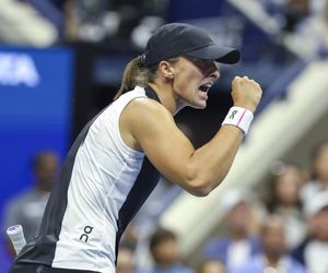 Iga Świątek w 1/8 finału US Open. Trudny mecz i awans Polki po zaciętej walce z Kalinską