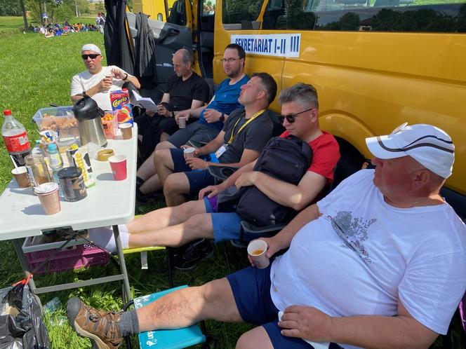 Połowa już za nimi! 44. lubelska pielgrzymka w drodze na Święty Krzyż 