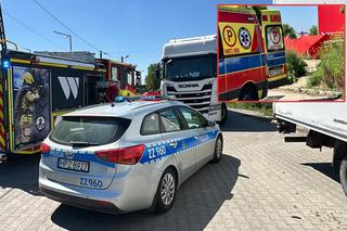 Nie żyje pieszy potrącony przez ciężarówkę. Tragiczna śmierć na drodze